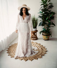 Load image into Gallery viewer, Lace Fringe Dress Rental