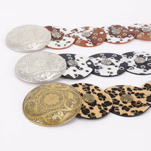 Load image into Gallery viewer, Animal Fur Disc Belt