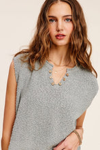 Load image into Gallery viewer, Slouchy Cropped Extended Sleeve Sweater Top
