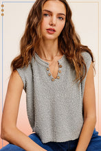 Load image into Gallery viewer, Slouchy Cropped Extended Sleeve Sweater Top