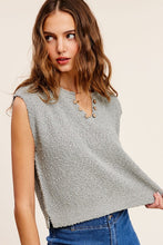 Load image into Gallery viewer, Slouchy Cropped Extended Sleeve Sweater Top