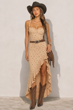Load image into Gallery viewer, Sandy Floral Ruffle Maxi Dress