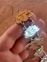 Load image into Gallery viewer, Handmade Sterling Silver & Turquoise Cluster Choker Set