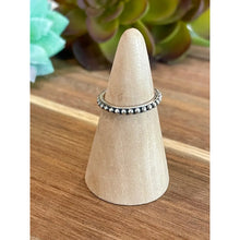 Load image into Gallery viewer, Beautiful Handmade 2mm Sterling Silver Adjustable Ring