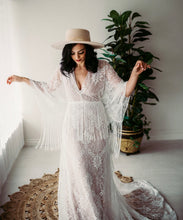 Load image into Gallery viewer, Lace Fringe Dress Rental