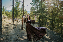 Load image into Gallery viewer, The Daphne Silk Skirt Crotchet Top Dress Rental