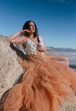 Load image into Gallery viewer, Kimia Floral Tulle Gown Rental