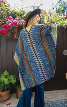 Load image into Gallery viewer, Boho Crochet Patterned Kimono Knit Cardigan