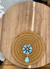 Load image into Gallery viewer, HANDMADE STERLING SILVER GOLDEN HILLS CLUSTER NECKLACE "SIGNED