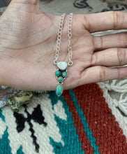 Load image into Gallery viewer, Handmade Sterling Silver Multi Stone Necklace