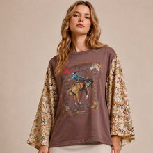 Load image into Gallery viewer, Wildflower Cowboy Top