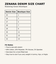 Load image into Gallery viewer, Wide Leg Center Seam Cropped Denim Pants