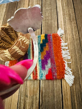 Load image into Gallery viewer, HANDCRAFTED QUEEN PINK CONCH, TURQUOISE & STERLING SILVER FLOATING CUFF BRACELET BY GERALDINE JAMES