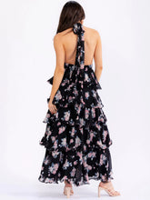 Load image into Gallery viewer, Midnight Prairie Ruffle Dress