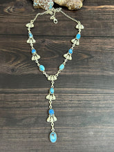 Load image into Gallery viewer, "BALL COLLECTION" HANDMADE STERLING SILVER GOLDEN HILLS TURQUOISE NECKLACE