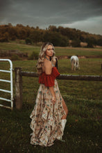 Load image into Gallery viewer, Wild And Free Skirt And Top Gown Rental