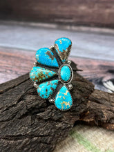 Load image into Gallery viewer, Handmade Sterling Silver Sierra Bella Adjustable Ring Singed