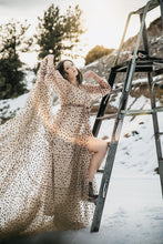 Load image into Gallery viewer, Dorthy Polka Dot Nude Dress Rental