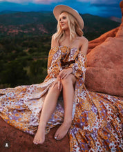 Load image into Gallery viewer, Ann Patchwork Print Dress Rental