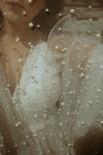 Load image into Gallery viewer, Kayci Pearl Sequin Dress Rental