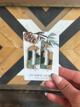 Load image into Gallery viewer, Camo Arch Earrings
