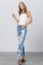 Load image into Gallery viewer, HEAVY DESTROYED STRAIGHT JEANS
