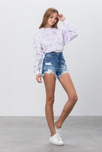 Load image into Gallery viewer, HIGH RISE PREMIUM DENIM SHORTS
