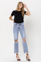 Load image into Gallery viewer, Super High Rise 90&#39;s Straight Crop Jeans
