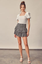 Load image into Gallery viewer, Floral Ruffle Skort
