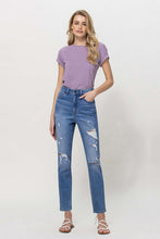 Load image into Gallery viewer, Distressed Mom Jeans
