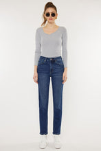 Load image into Gallery viewer, High Rise Slim Straight Jeans
