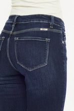 Load image into Gallery viewer, High Rise Button Down Cuffed Bermuda Jeans
