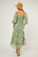 Load image into Gallery viewer, Floral Chiffon Midi Dress
