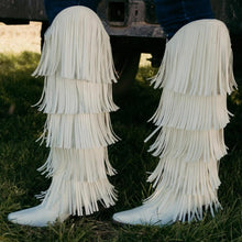 Load image into Gallery viewer, Ace High Fringe Boots
