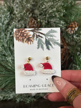 Load image into Gallery viewer, Santa Hat Earrings

