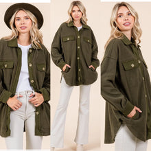 Load image into Gallery viewer, Cozy Oversized Fleece Shacket
