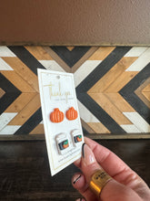 Load image into Gallery viewer, Pumpkin And Latte Earring Pack
