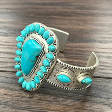 Load image into Gallery viewer, 34, Navajo Turquoise Cuff Bracelet
