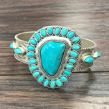 Load image into Gallery viewer, 34, Navajo Turquoise Cuff Bracelet
