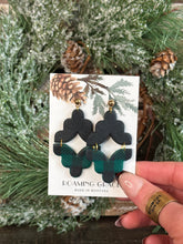 Load image into Gallery viewer, Plaid Detailed Statement Earrings
