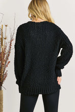 Load image into Gallery viewer, V Neck Soft Textured Sweater Top
