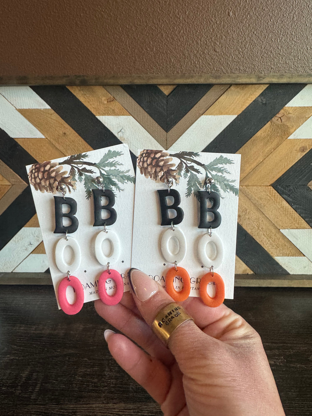 Boo Earrings