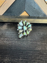 Load image into Gallery viewer, Palomino Turquoise Cluster Ring

