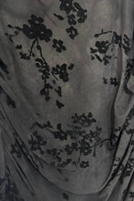 Load image into Gallery viewer, Midnight Bloom Velvet Mini Dress
