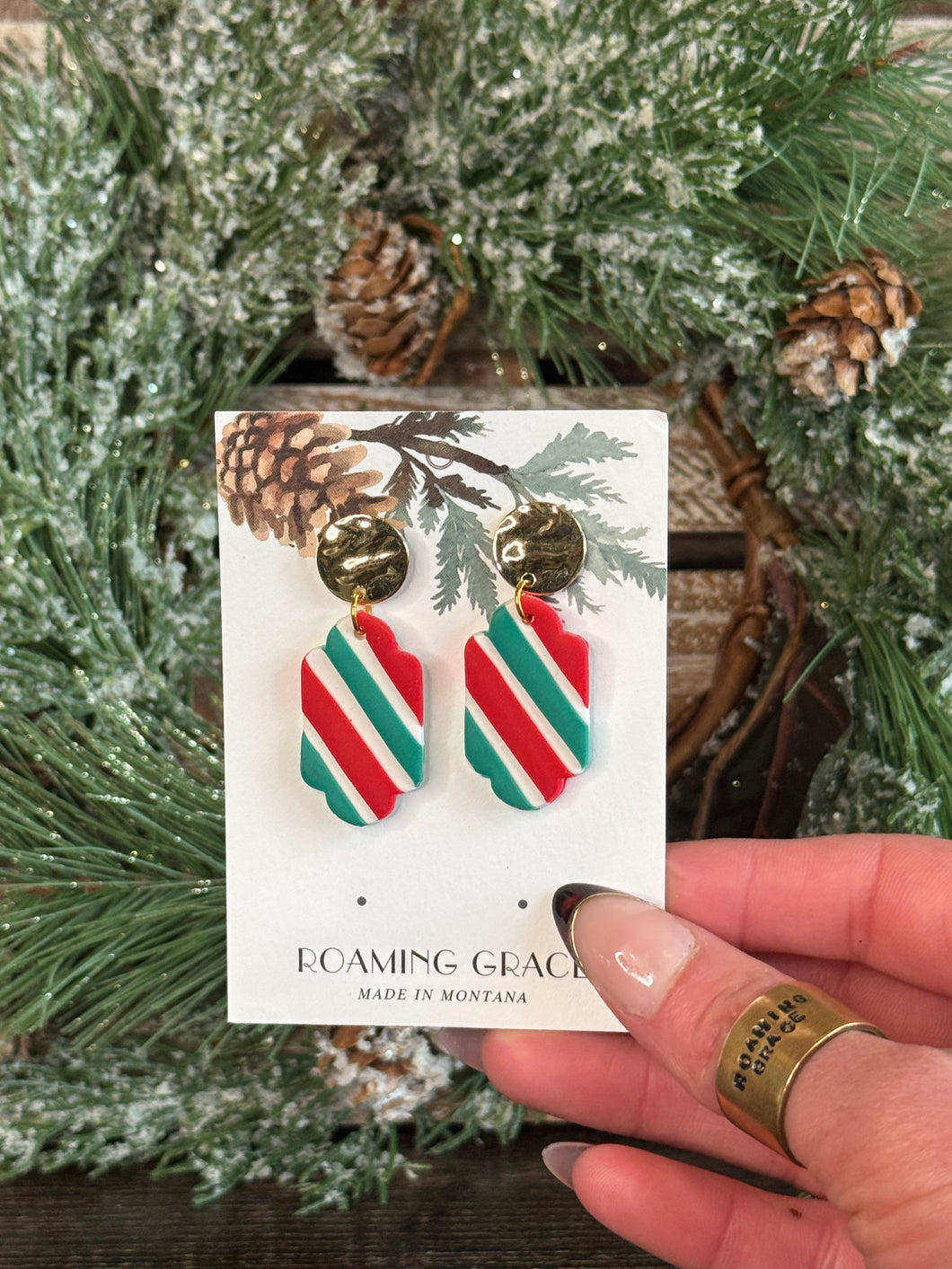 Gift Wrap Statement Earrings