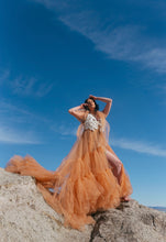 Load image into Gallery viewer, Kimia Floral Tulle Gown Rental
