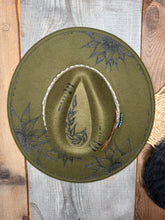 Load image into Gallery viewer, Olive Burnt Hat
