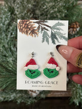 Load image into Gallery viewer, Green Man Earrings
