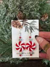 Load image into Gallery viewer, Bling Candy Cane Earrings

