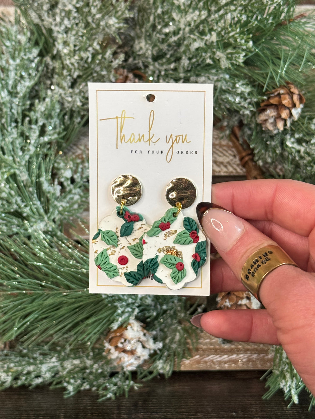 Holly Statement Earrings